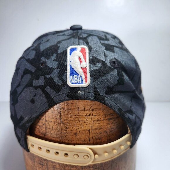Toronto Raptors NBA Youth Hat Cap City Edition Charcoal Gold Embroidered Logos - Picture 6 of 11